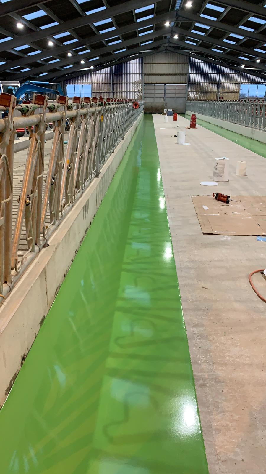 Feed Passage Epoxy Coating