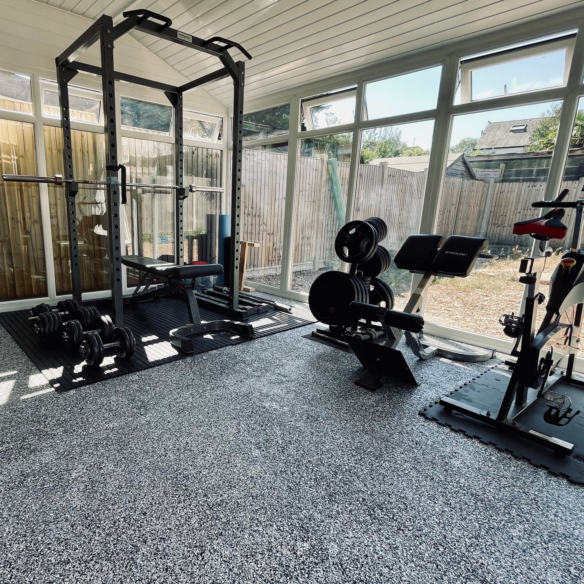 Epoxy Flake Flooring System