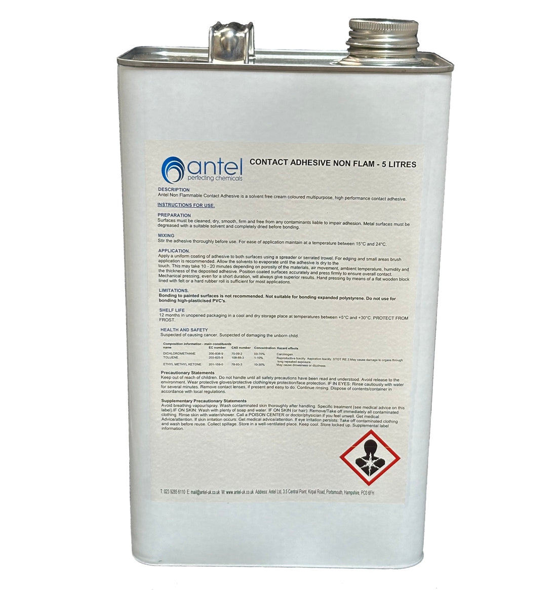 Antel Non Flammable Contact Adhesive